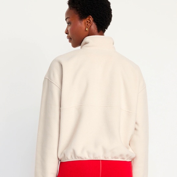 NWT OLD NAVY '94 Half Zip Color Wish Bone - Picture 2 of 6